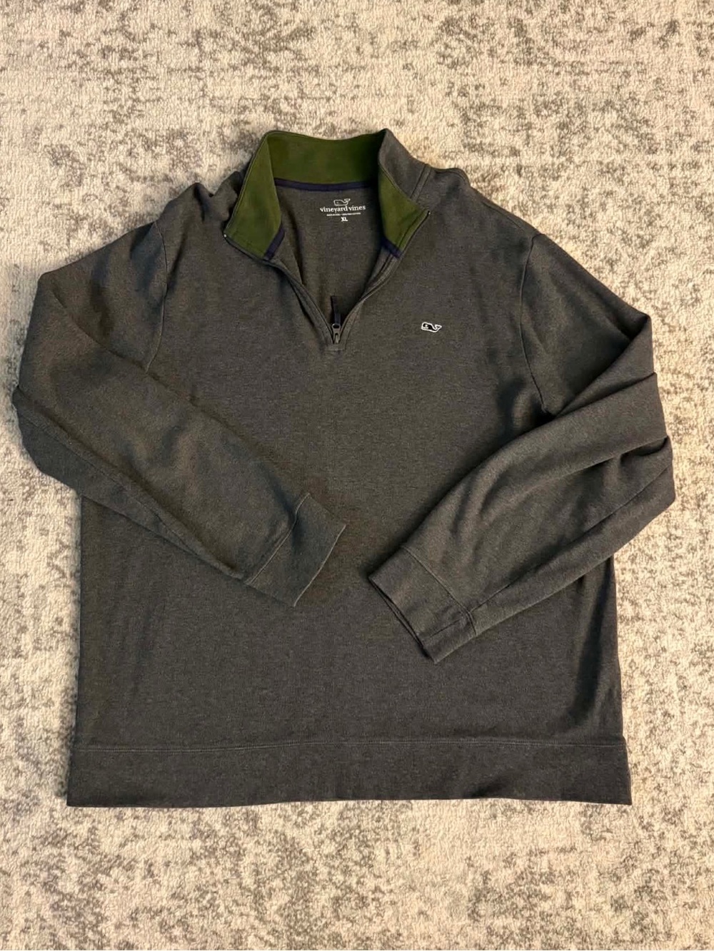Vineyard Vines  1/4 Zip Pullover Performance Long Sleeve Men's XL